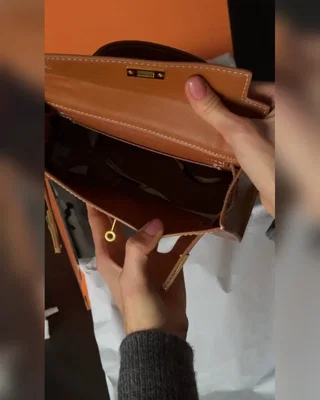 Hermes Hermès Kelly 20 Brown Gold 21 x 14 x 6 — головне фото товару
