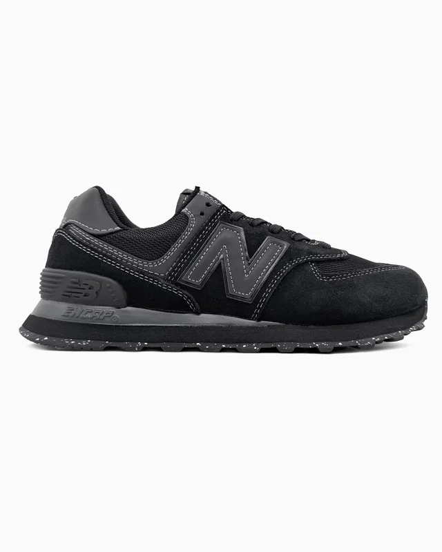 New Balance 574 Full Black — головне фото товару