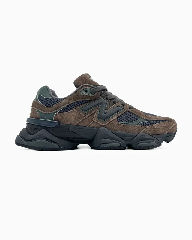 New Balance 9060 Brown Dark Green — головне фото товару