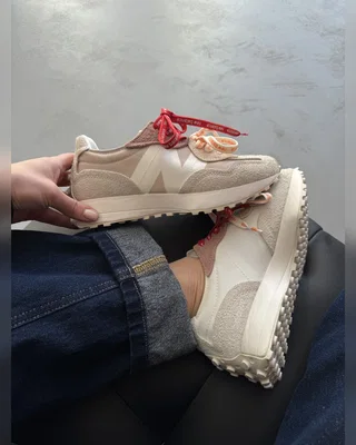 New Balance 327 Beige Extreme Laces — головне фото товару
