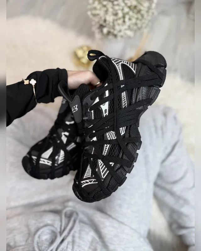 Balenciaga 3XL EXTREME LACE BLACK SILVER — головне фото товару