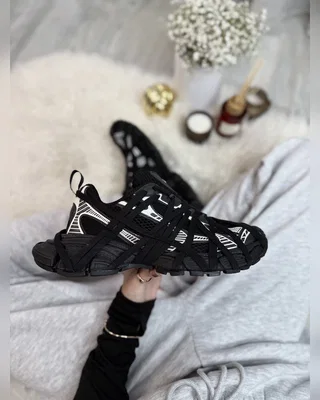 Balenciaga 3XL EXTREME LACE BLACK SILVER — головне фото товару