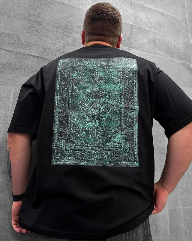 Sane Футболка чорна (carpet4) — головне фото товару