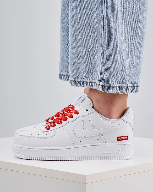 Nike Air Force 1 x Supreme White — головне фото товару