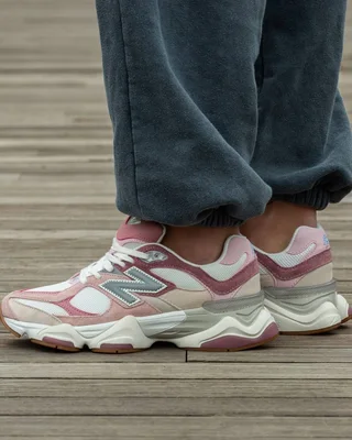 New Balance 9060 White Grey Pink — головне фото товару