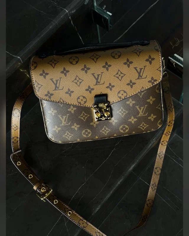Louis Vuitton Pochette Métis Brown Beige [Звичайна Брендована коробка] 24 х 18 х 9 — головне фото товару