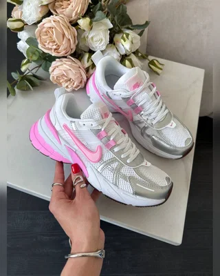Nike V2k Run Silver Pink White — головне фото товару
