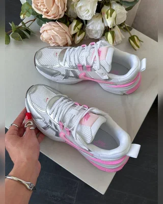 Nike V2k Run Silver Pink White — головне фото товару
