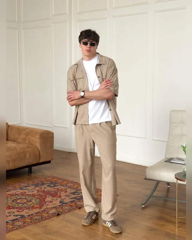 Sane Костюм Штани тіар беж — головне фото товару