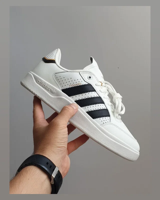 Adidas Tyshawn Low • White Black • — головне фото товару