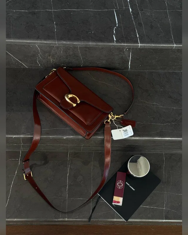 COACH ‎‎‎‎ Coach Tabby Shoulder Bag 26 Brown Gold (магнітна коробка) 26 x 14 x 7 — головне фото товару