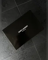Saint Laurent Leather Envelope Chain Bag Black 24 х 19 х 5 — головне фото товару
