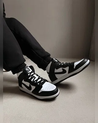 Nike Dunk Hight Black — головне фото товару