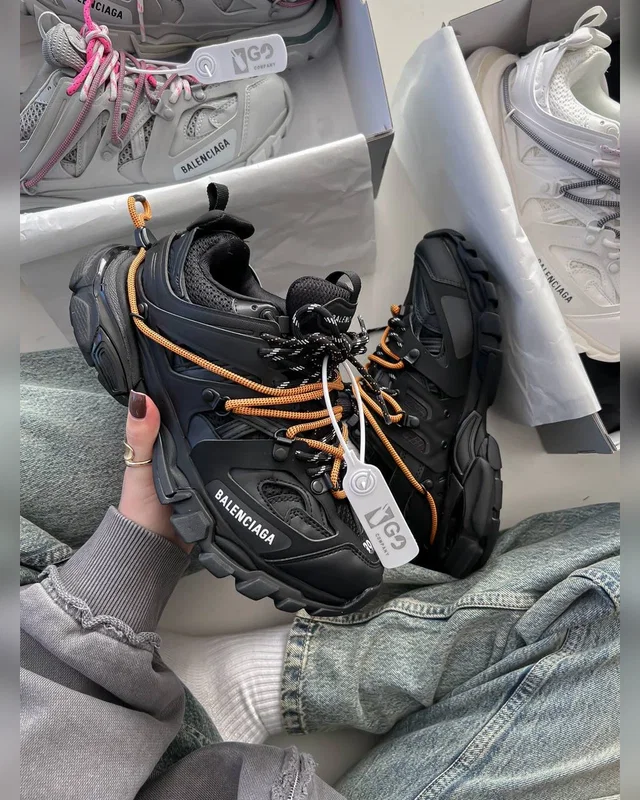 Balenciaga Track Trail Laces WMNS Black Pink — головне фото товару