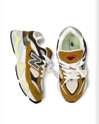 New Balance 9060 • Mustard Brown Beige • — головне фото товару