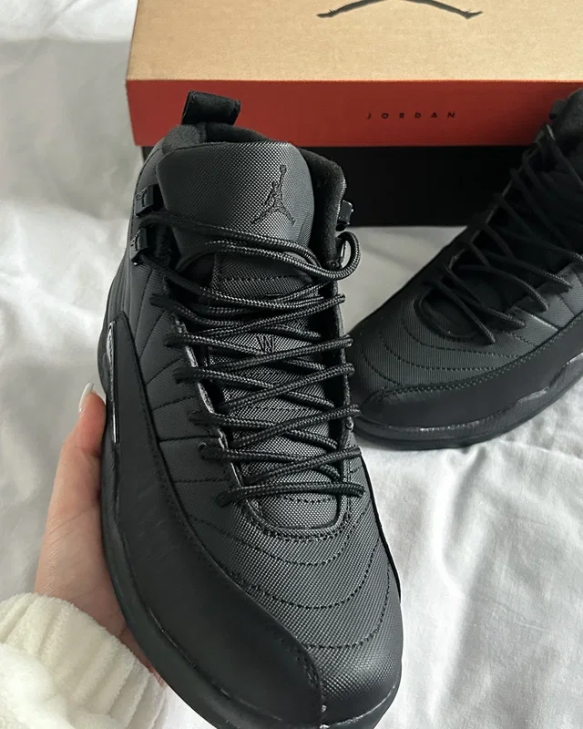 Nike Air Jordan 12 Retro Winterized 'Triple Black' — головне фото товару