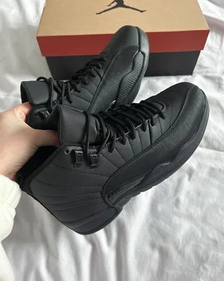 Nike Air Jordan 12 Retro Winterized 'Triple Black' — головне фото товару