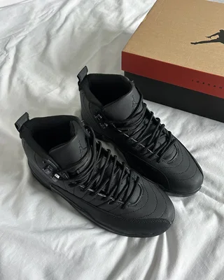 Nike Air Jordan 12 Retro Winterized 'Triple Black' — головне фото товару