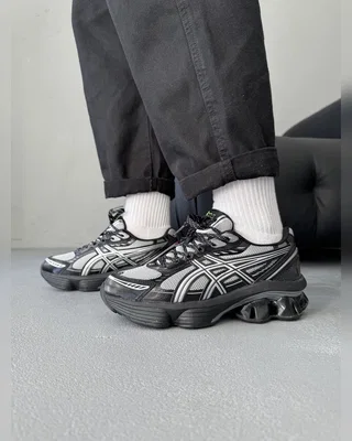 Asics Gel Kinetik Fluent Black White — головне фото товару