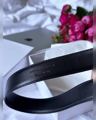 Saint Laurent Belt Black Silver — головне фото товару