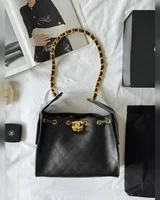 Chanel 25 Small Handbag Black (Магнітна коробка) — головне фото товару
