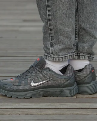 Nike P 6000 Dark Grey Red — головне фото товару