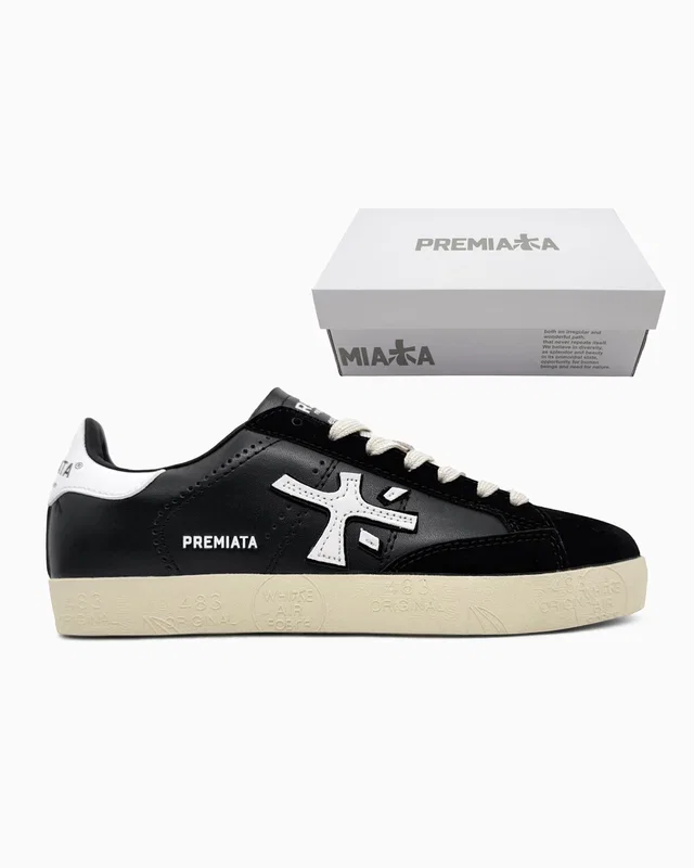 Premiata Steven Black White — головне фото товару
