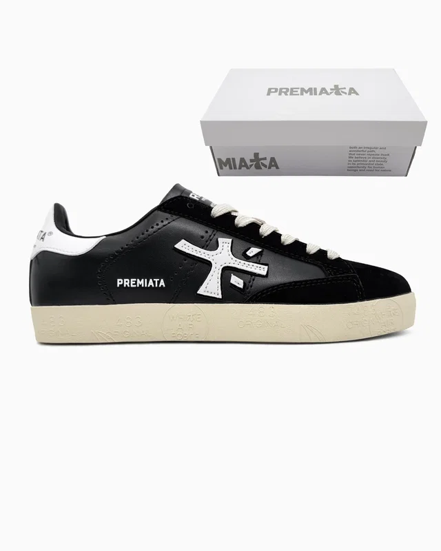 Premiata Steven Black White — головне фото товару