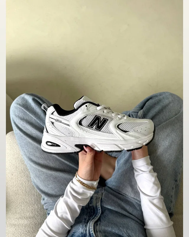 New Balance 530 White Black Logo — головне фото товару