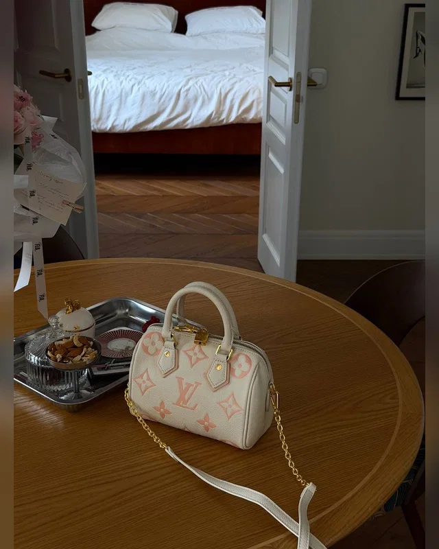 Louis Vuitton Speedy Bandoulière 20 Bicolor Pink Beige 21 x 17 x 11 — головне фото товару
