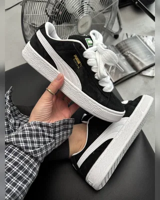 Puma Suede XL Black White — головне фото товару