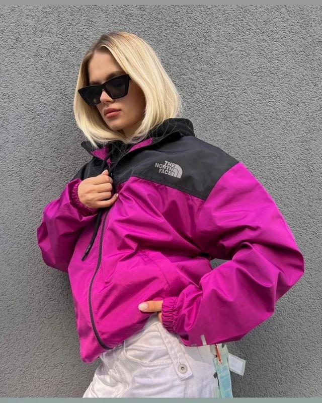 The North Face Вітровик фіолетовий — головне фото товару