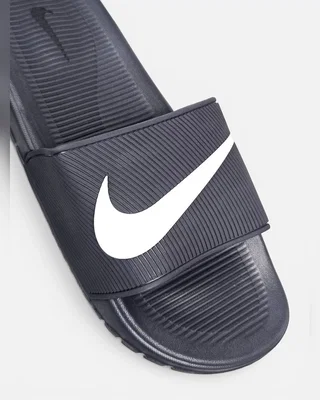Nike Kawa Slide • Blue White • — головне фото товару