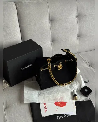 Chanel 25 Small Handbag Suede Black 27 х 20 х 13 — головне фото товару