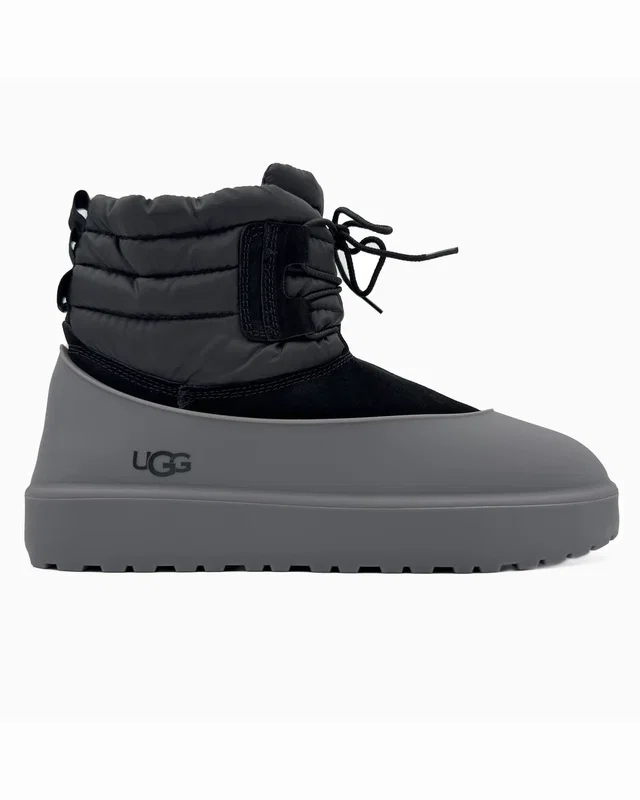 UGG Classic Mini Lace-Up Black — головне фото товару