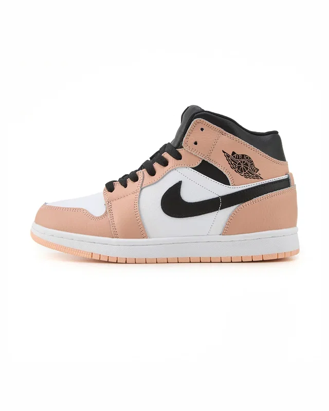 Nike Air Jordan 1 Retro Mid Peach Fur — головне фото товару