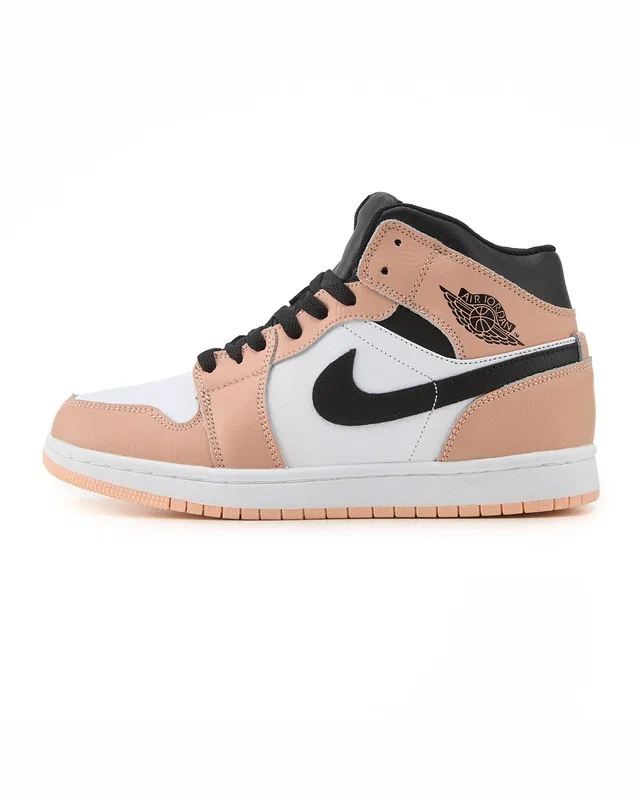 Nike Air Jordan 1 Retro Mid Peach Fur — головне фото товару