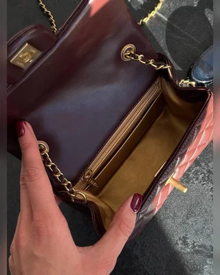 Chanel Mini Classic Single Flap Brown 16 х 13 х 7 — головне фото товару