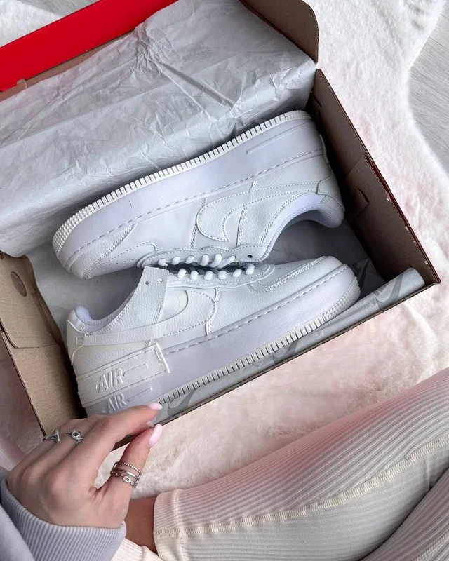 Nike Air Force Shadow " Triple White " — головне фото товару
