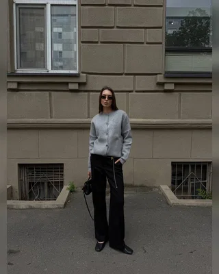 Miu Miu Wool Knit Cardigan Grey One Size — головне фото товару