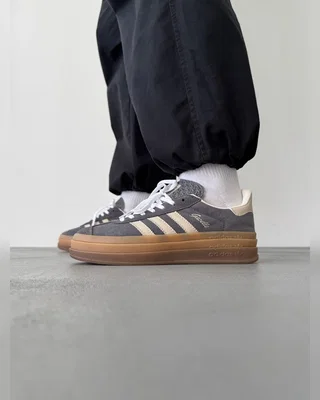 Adidas Gazelle Bold Beige White Gum — головне фото товару