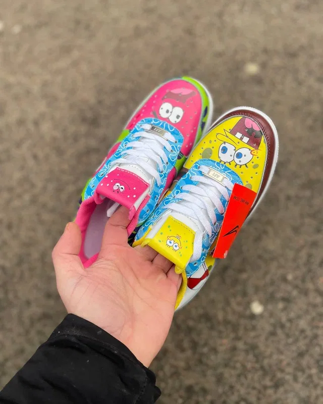 Nike NK Air Force Low Spongebob — головне фото товару