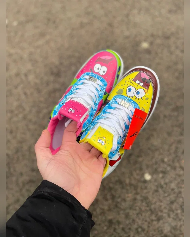 Nike NK Air Force Low Spongebob — головне фото товару