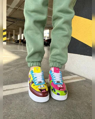 Nike NK Air Force Low Spongebob — головне фото товару