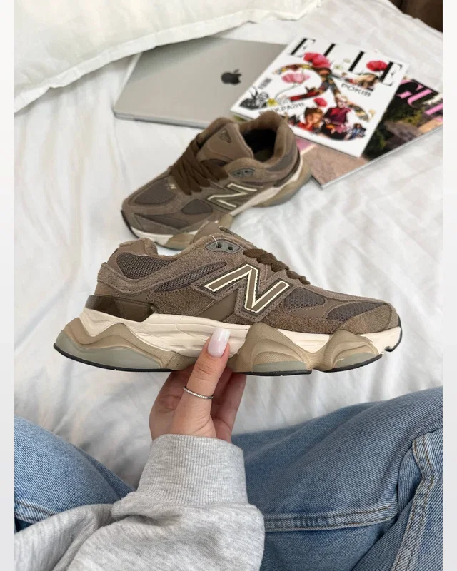New Balance 9060 brown термо — головне фото товару