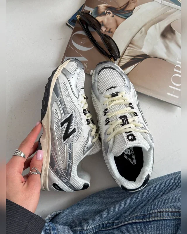 New Balance 204L White/Metallic/Black — головне фото товару