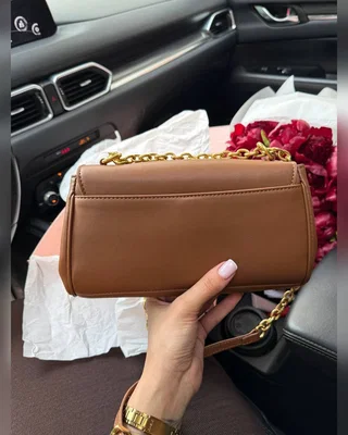 Miu Miu Nappa Shoulder Bag Brown [оригінальна коробка] 24 x 15 x 9 — головне фото товару