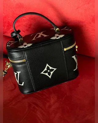 Louis Vuitton Vanity PM Bag Monogram Black White [кришка дно коробка] 19 x 13 x 10 — головне фото товару