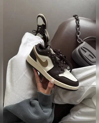 Nike Air Jordan 1 Low Beige Brown — головне фото товару