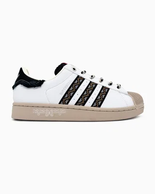 Adidas Superstar II Fringe White Beige Black — головне фото товару
